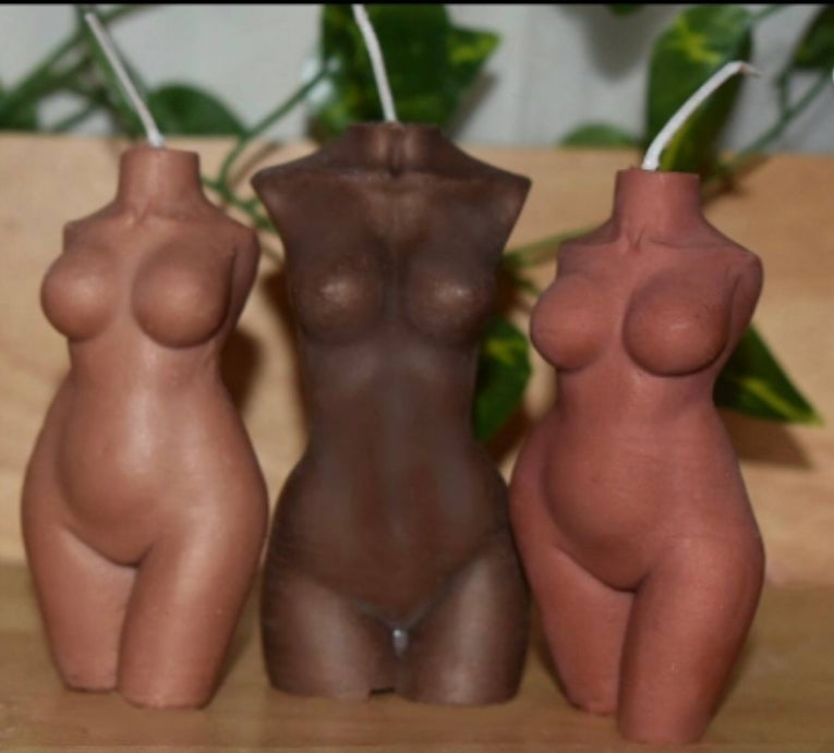 Curvy Goddess Body Candles