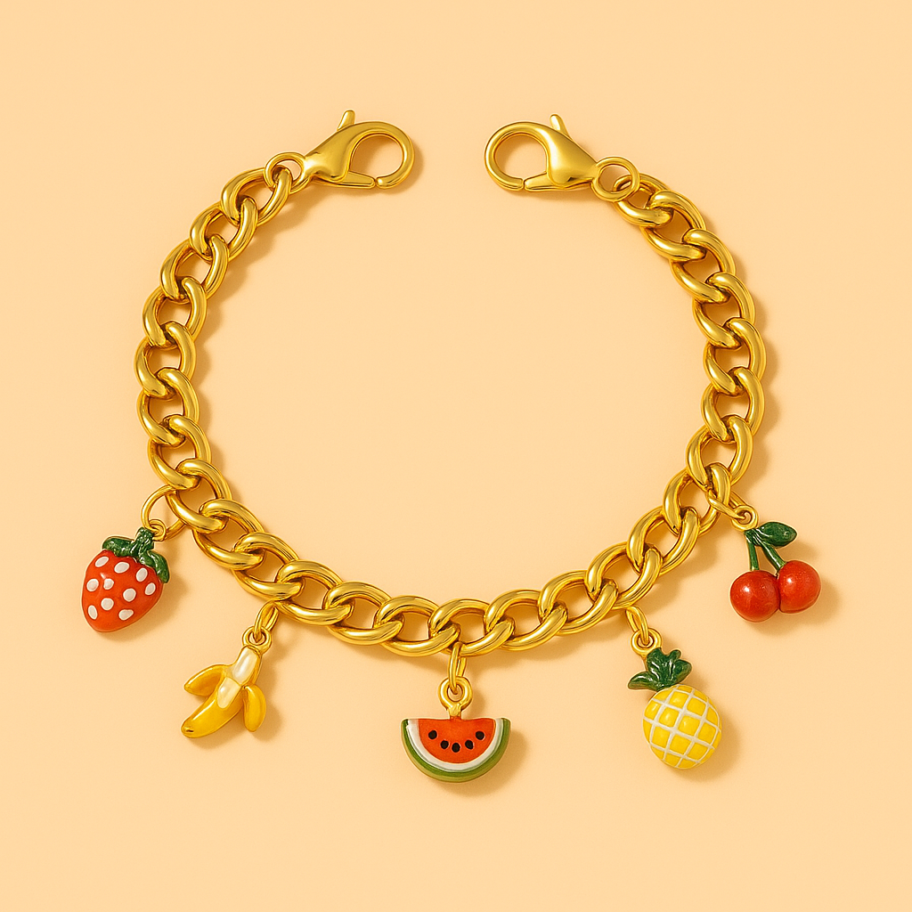 π Fruit Fetish Charm Chain