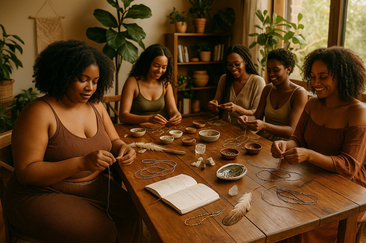 Waisted & Worthy: The OhSoSassy Bead Experience (Waistbead class)