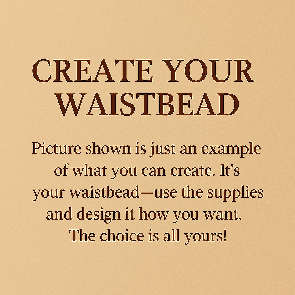 Cosmic Confetti Waistbead Kit