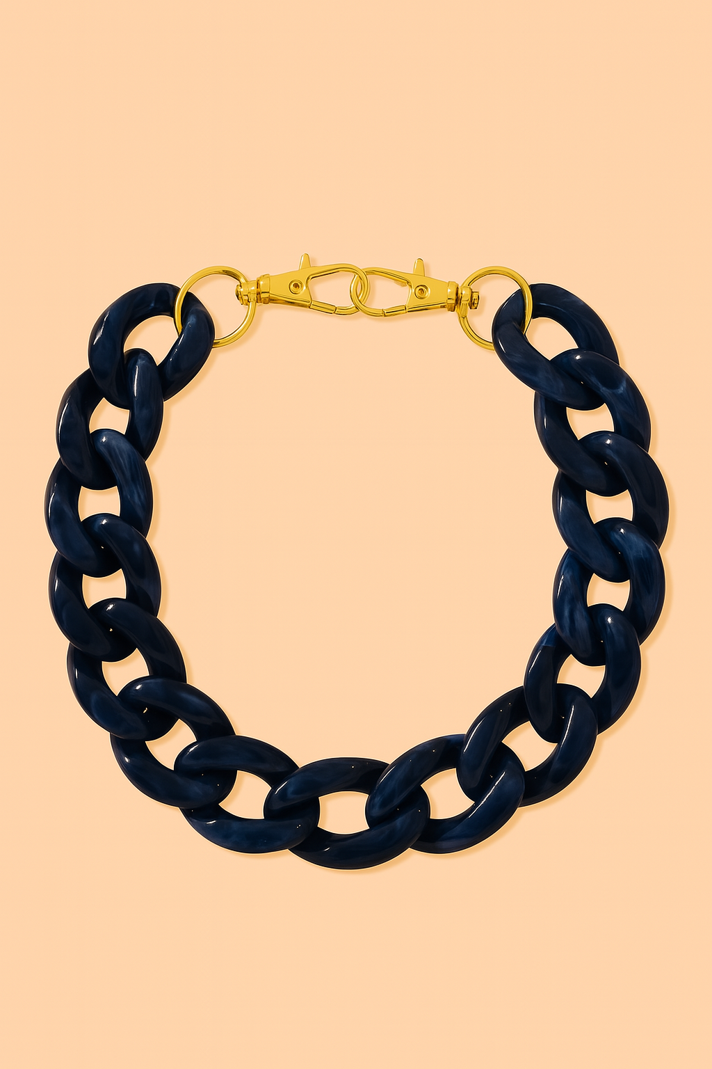 Midnight Marble Luxe Strap