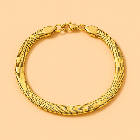 Sassy Sleek Herringbone Bracelet