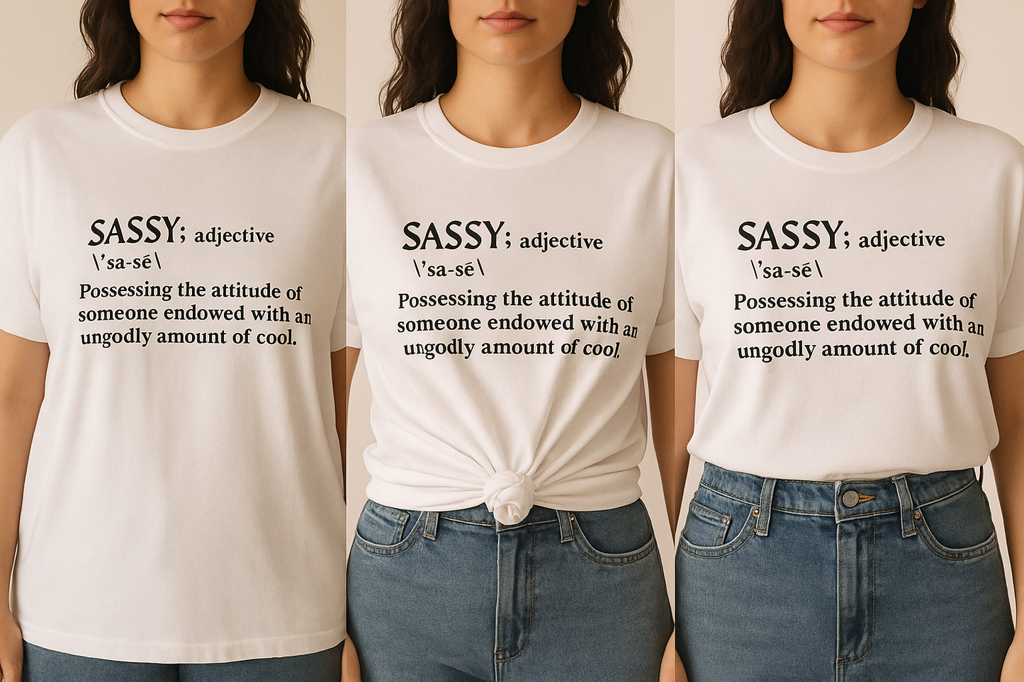OhSoSassy Definition Tee