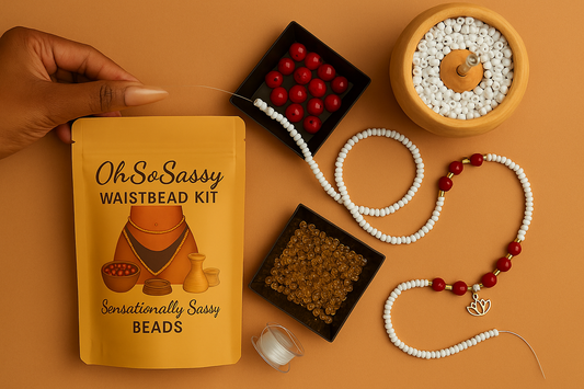 Ruby Lotus – September Waistbead Drop